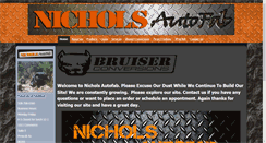 Desktop Screenshot of nicholsautofab.com